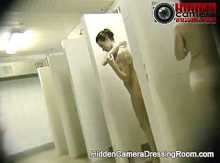 Voyeur camera takes you to the shower room